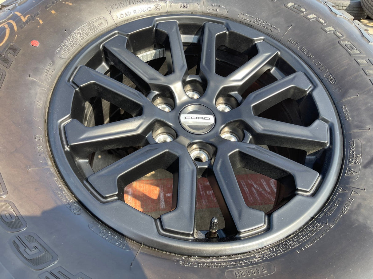 17" Ford F-150 Raptor OEM 10611 rims wheels Bronco 2024 2025 2026 NEW BFG Texas Truck Tire