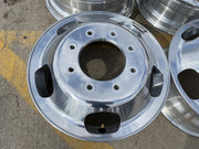 17" Ford F-350 Dually OEM 10477 10478 rims wheels 2023 2024 2025 2026 POLISHED Texas Truck Tire