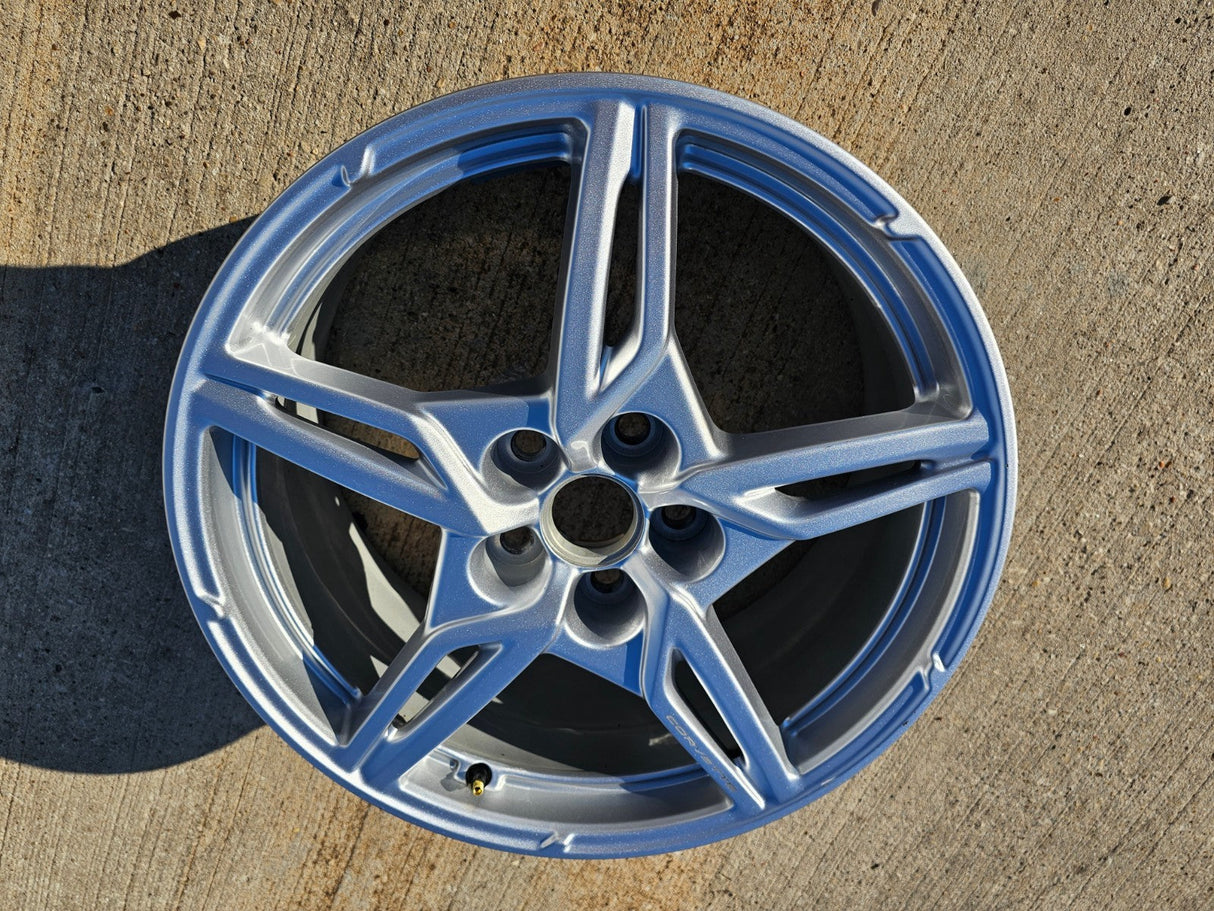 19" Chevy Corvette C8 OEM wheel rim 14007 96704 FRONT 2023 2024 2025 2026 NEW Texas Truck Tire