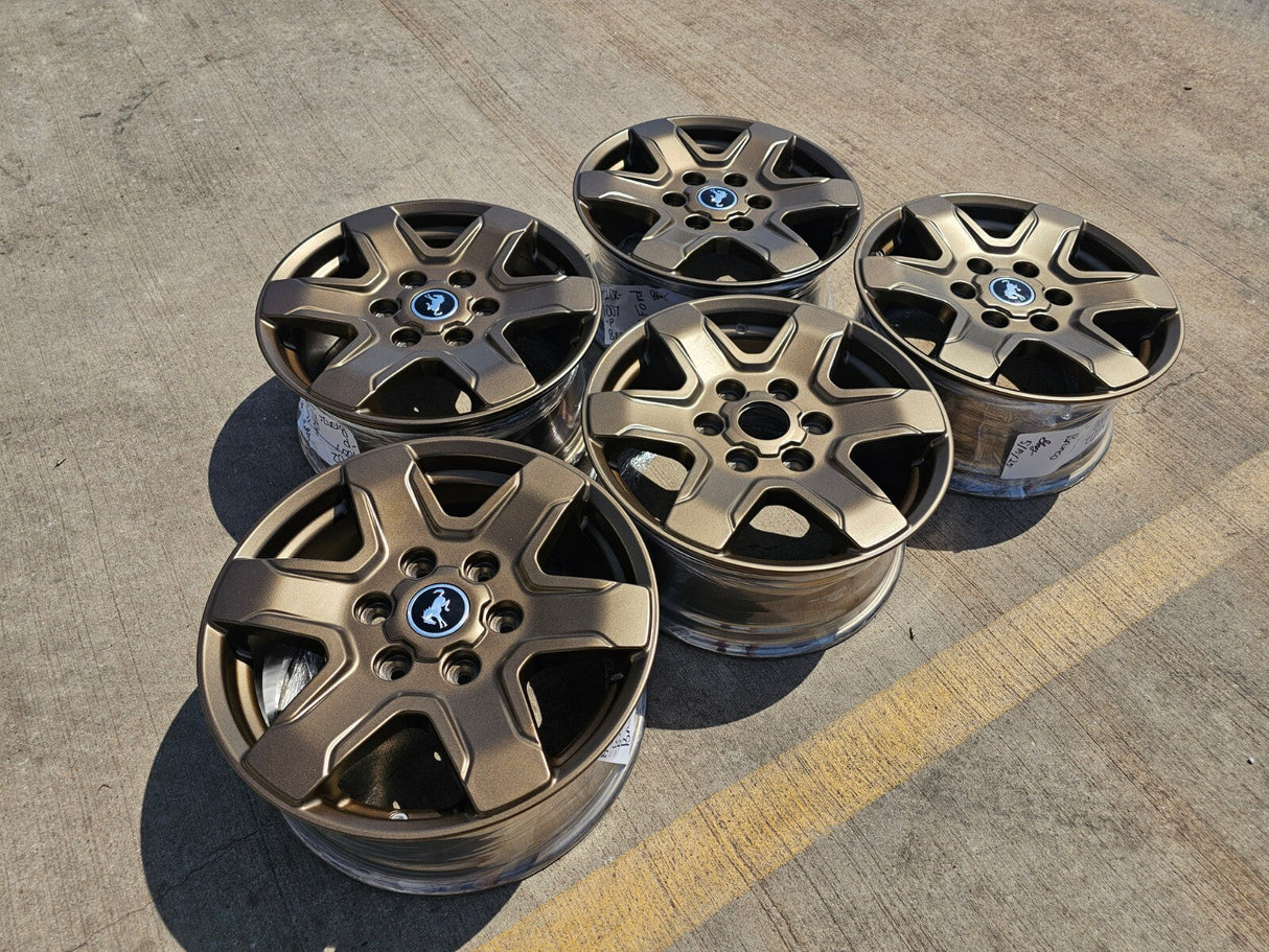 17" Ford Bronco wheels rims 95292 10383 SASQUATCH Ranger 2024 2025 2026 NEW Texas Truck Tire