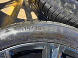 22" BMW X5 X6 X7 OEM 86534 86539 Series wheels rims tires CONTINENTAL Texas Truck Tire