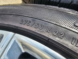 22" Cadillac Escalade Platinum OEM ORIGINAL 95078 wheels rims 2023 2024 2025 Texas Truck Tire