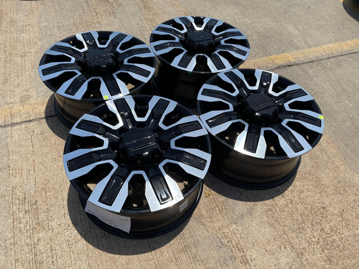 20" Chevy Silverado ULTIMATE 2500 3500 OEM 5958 14138 wheels rims 2024 2025 2026 Texas Truck Tire