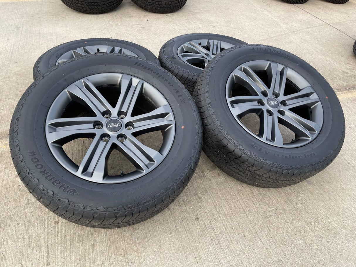 20" Ford F-150 FX-4 PLATINUM OEM rims wheels 10344 Expedition HANKOOK A/T2 Texas Truck Tire