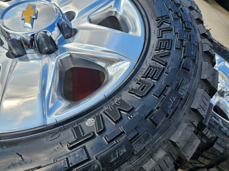 20" Chevy Silverado High Country 2500 3500 OEM 5962 wheels rims 2024 2025 NEW Texas Truck Tire