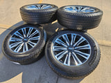 22" Cadillac Escalade IQ PLATINUM EV OEM wheels rims 2500 Hummer 2025 2026 NEW Texas Truck Tire