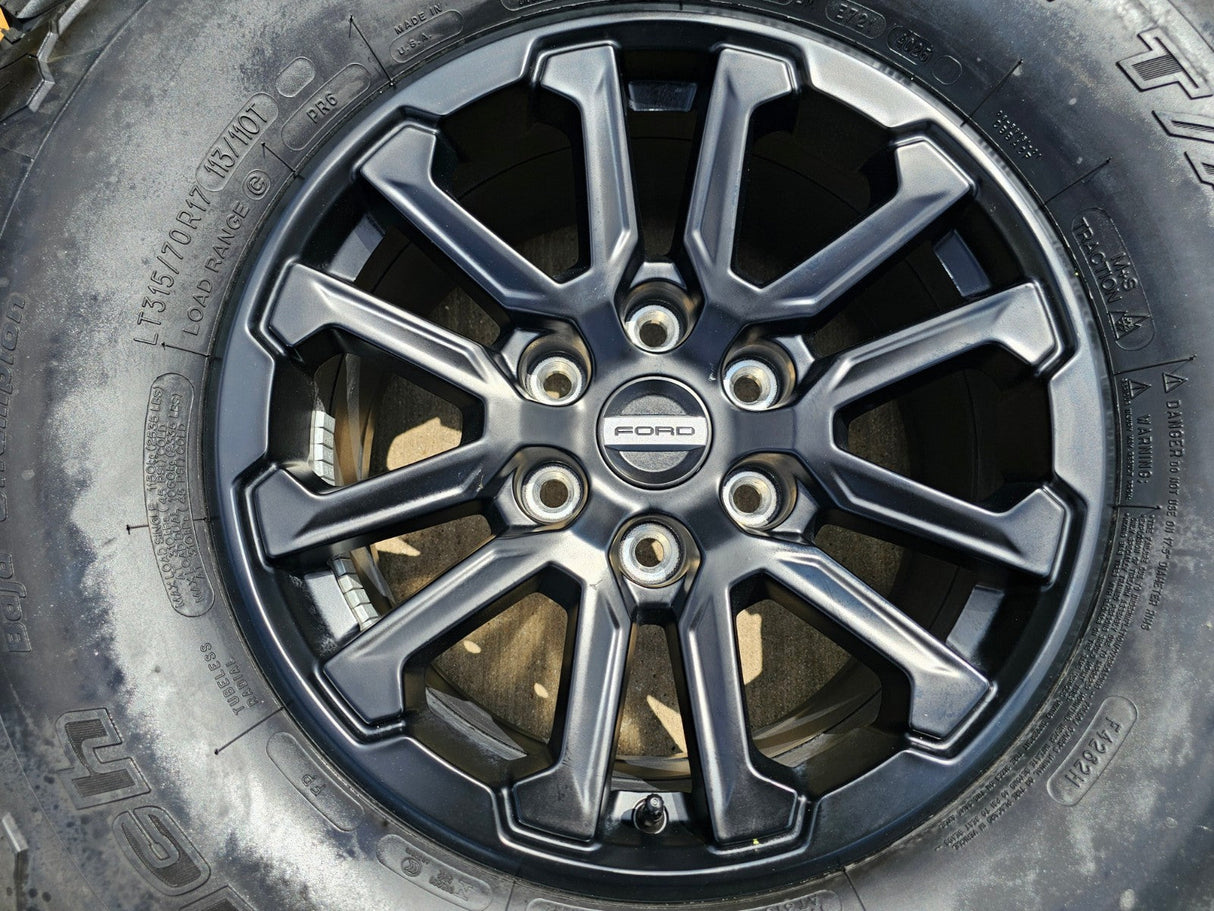 17" Ford F-150 Raptor OEM 10611 rims wheels Bronco 2025 2026 2027 BFG 35" NEW Texas Truck Tire