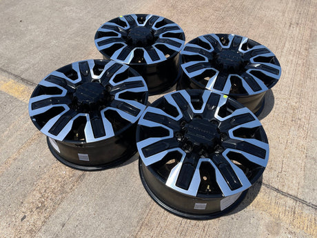 20" Chevy Silverado ULTIMATE 2500 3500 OEM 5958 14138 wheels rims 2024 2025 2026 Texas Truck Tire
