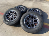 18" Jeep Gladiator Overland OEM wheels rims Wrangler 9241 96494 tires Texas Truck Tire