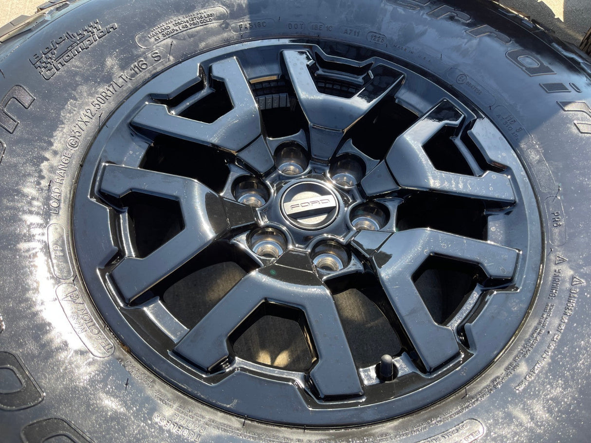 17" Ford F-150 Raptor Bronco OEM rims wheels BFG 10461 tires 2025 2026 BFG NEW Texas Truck Tire