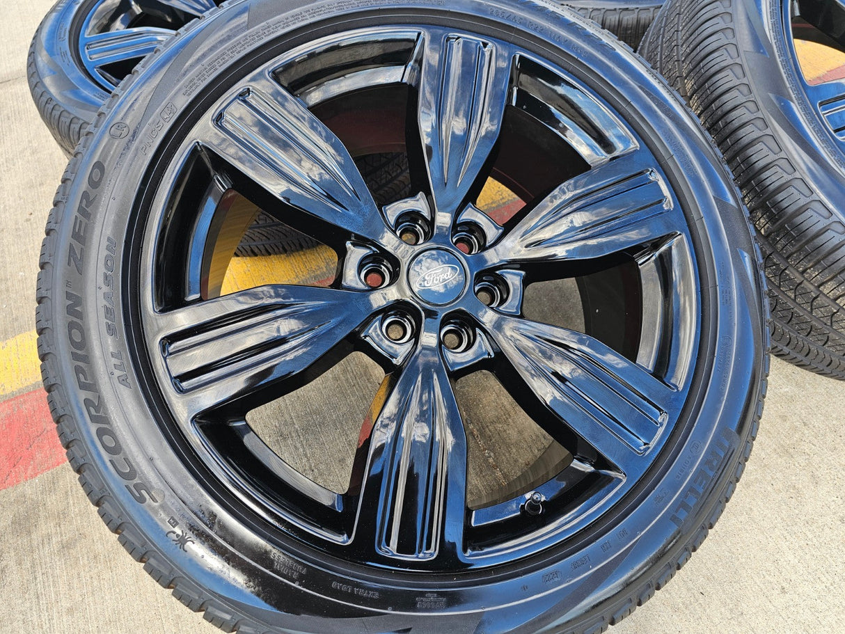 22" Ford F-150 LIMITED OEM rims wheels 10442 Expedition 2023 2024 2025 2026 NEW Texas Truck Tire