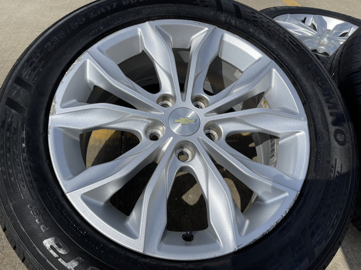 17" Chevy Malibu OEM wheels rims 5894 tires Impala GMC Terrain Equinox 5x120 Texas Truck Tire