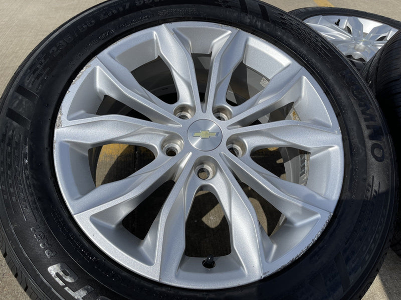 17" Chevy Malibu OEM wheels rims 5894 tires Impala GMC Terrain Equinox 5x120 Texas Truck Tire