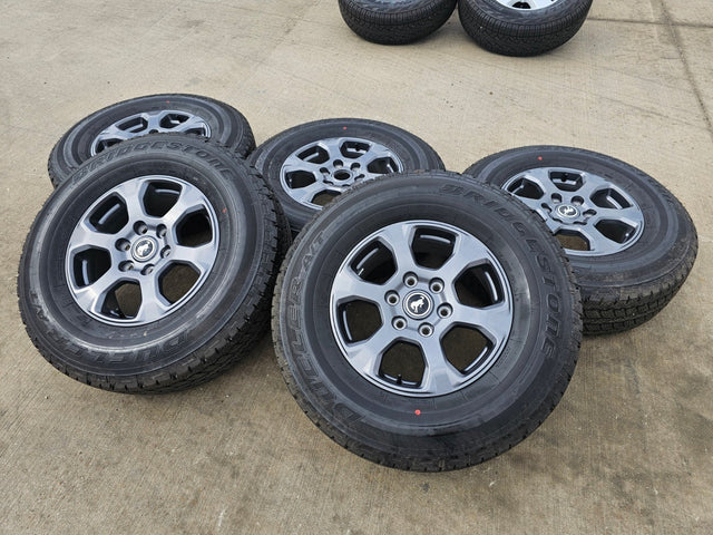 17" Ford Bronco Big Bend wheels rims 10384 OEM Ranger 2023 2024 2025 2026 NEW Texas Truck Tire