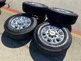18" Chevy Silverado 2500 3500 OEM 5959 wheels rims 2021 2022 2023 2024 2025 Texas Truck Tire