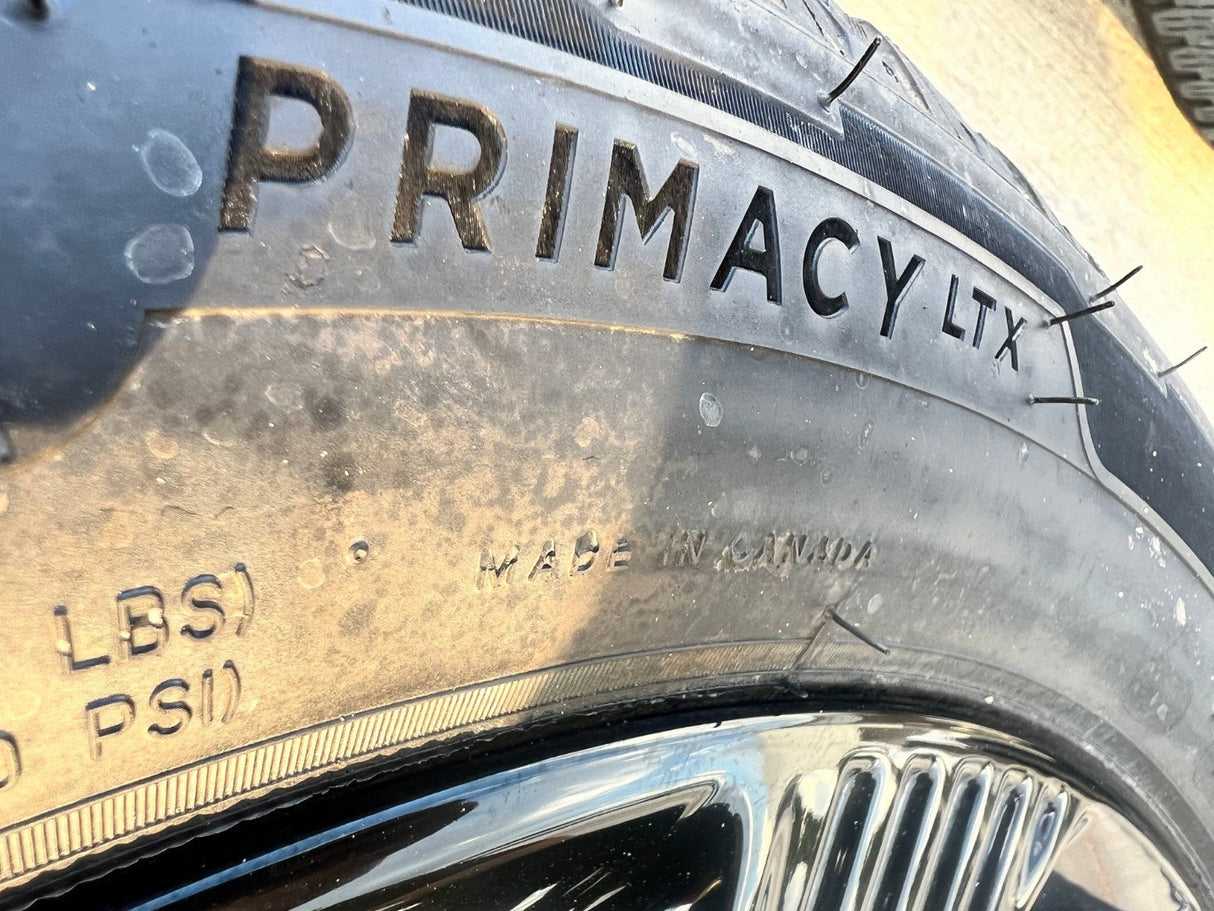 22" Lincoln Navigator OEM 10665 rims wheels BLACK LABEL 2025 2026 MICHELIN NEW Texas Truck Tire