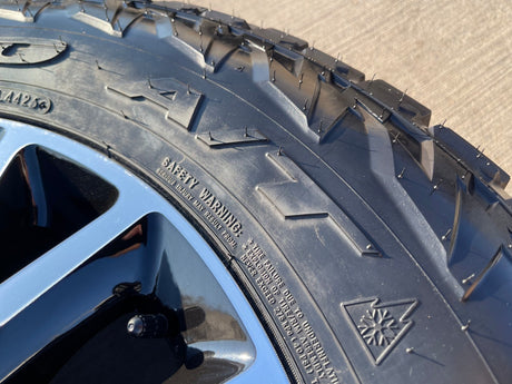 20" GMC Sierra Chevy Silverado 2500 3500 OEM Replica wheels rims NITRO 34" NEW Texas Truck Tire