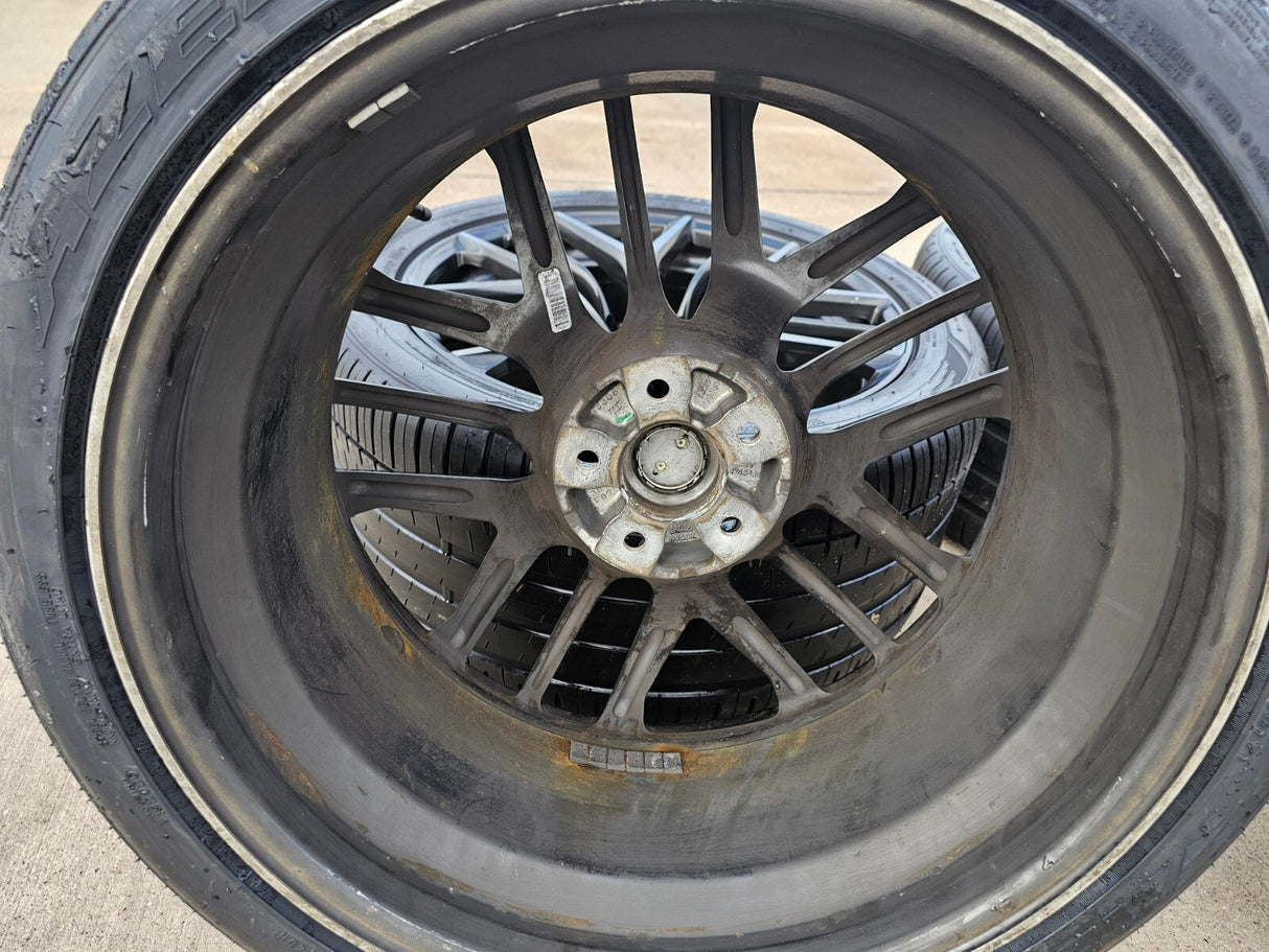 20" Nissan GT-R OEM wheels rims RAYS 62801 62200 GTR 2019 2020 2022 2023 2024 Texas Truck Tire