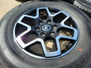 18" Ford Bronco wheels rims tires black 95213 Ranger 2023 2024 2025 2026 NEW Texas Truck Tire