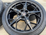 19" + 20" Chevy Corvette Z06 C8 OEM 14011 14012 wheels rims 2021 2023 2024 2025 Texas Truck Tire
