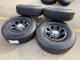 17" Chevy Silverado 1500 Tahoe PPV OEM 5223 8074 wheels rims BRIDGESTONE A/T Texas Truck Tire