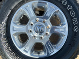 18" Ram 2500 3500 Laramie Power Wagon OEM wheels rims 2692 FIRESTONE A/T2 Texas Truck Tire