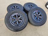 17" Nissan Frontier X-PRO OEM Desert Runner wheels rims tires DUELER A/T Texas Truck Tire