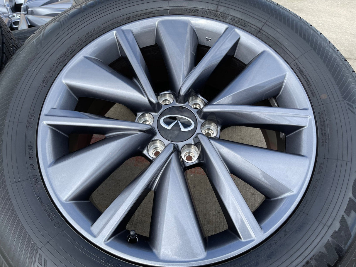 20" Infiniti QX56 QX80 OEM wheels rims Nissan Titan Armada tires NEW 2025 2026 Texas Truck Tire
