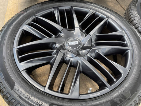 24" Cadillac Escalade IQ DEEP SPACE EV OEM wheels rims Hummer 2500 2025 2026 NEW Texas Truck Tire