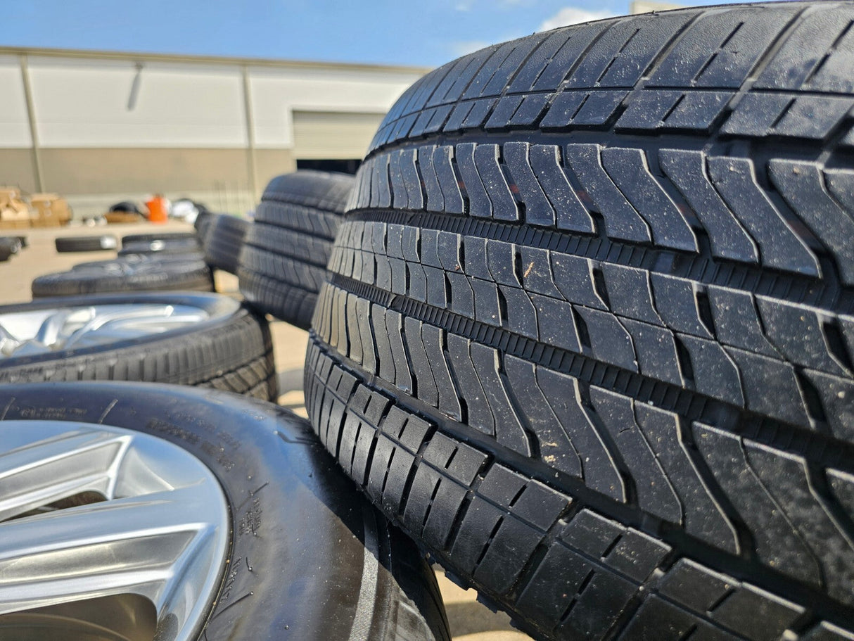 22" Infiniti QX80 QX56 Nissan Titan OEM wheels rims 73729 tires Texas Truck Tire