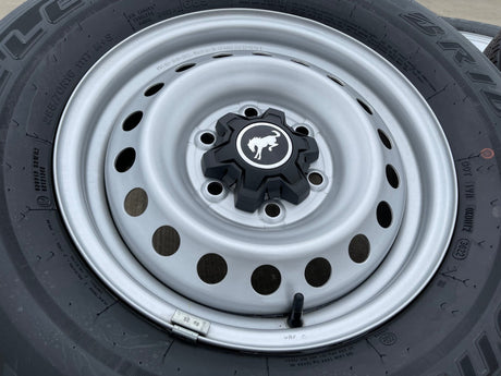 16" Ford Bronco steel wheels rims tires 10226 Ranger 2021 2022 2023 2024 2025 Texas Truck Tire