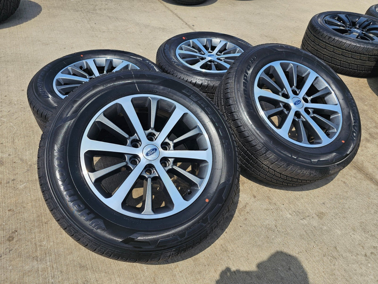 18" Ford F-150 Expedition 10142 OEM rims wheels tires NEW Texas Truck Tire