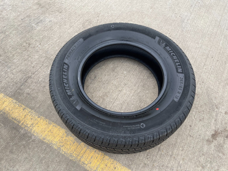 265/65/18 Michelin Primacy LTX tire F-150 Yukon Silverado 265/65r18 NEW TAKE OFF Texas Truck Tire