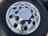 18" GMC Sierra 3500 DENALI Dually rims wheels OEM 8x210 2025 2026 MICHELIN Texas Truck Tire