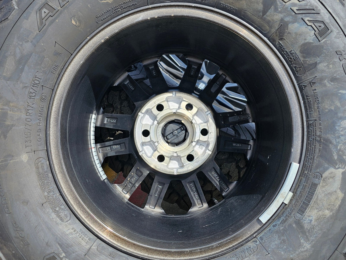 17" Ford F-150 Raptor OEM 10611 rims wheels Bronco 2025 2026 2027 BFG 35" NEW Texas Truck Tire