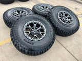 17" Ford F-150 Raptor OEM BEADLOCK 10460 rims wheels tires 37" R/T NEW Texas Truck Tire