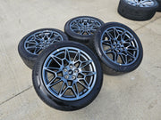 19" Ford Mustang GT Track Pack OEM 10600 10603 wheels rims 2025 2026 2027 NEW Texas Truck Tire