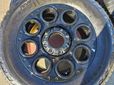 20" Ford F-250 F-350 OEM black Lariat 10299 10484 wheels rims 2024 2025 2026 Texas Truck Tire