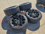 19" Ford Mustang GT Track Pack OEM 10600 10603 wheels rims 2025 2026 2027 NEW Texas Truck Tire