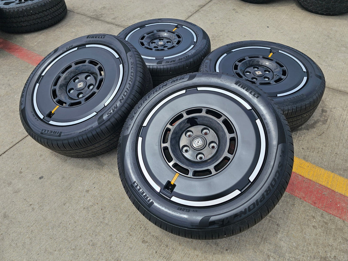 22" Rivian R1T R1S OEM wheels rims tires 2022 2023 2024 2025 2026 NEW Texas Truck Tire