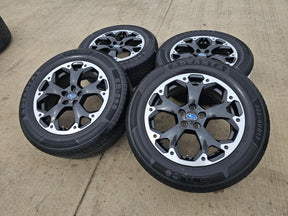 17" Subaru XV Crosstrek OEM 68900 wheels rims tires 2022 2023 2024 2025 Texas Truck Tire