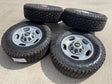 17" Chevy Silverado GMC Sierra 2500 OEM 8095 wheels rims COOPER DISCOVERER AT Texas Truck Tire