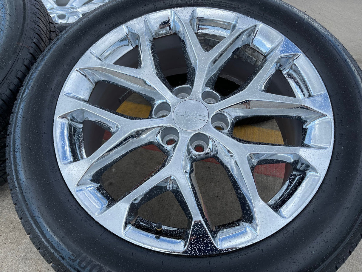 22" GMC Yukon Sierra DENALI OEM 5904 wheels rims 2022 2023 2024 2025 2026 Texas Truck Tire