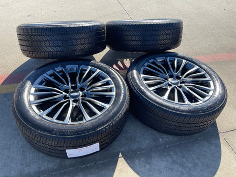 22" Cadillac Escalade V Platinum OEM 4883 95479 wheels rims 2023 2024 2025 2026 Texas Truck Tire