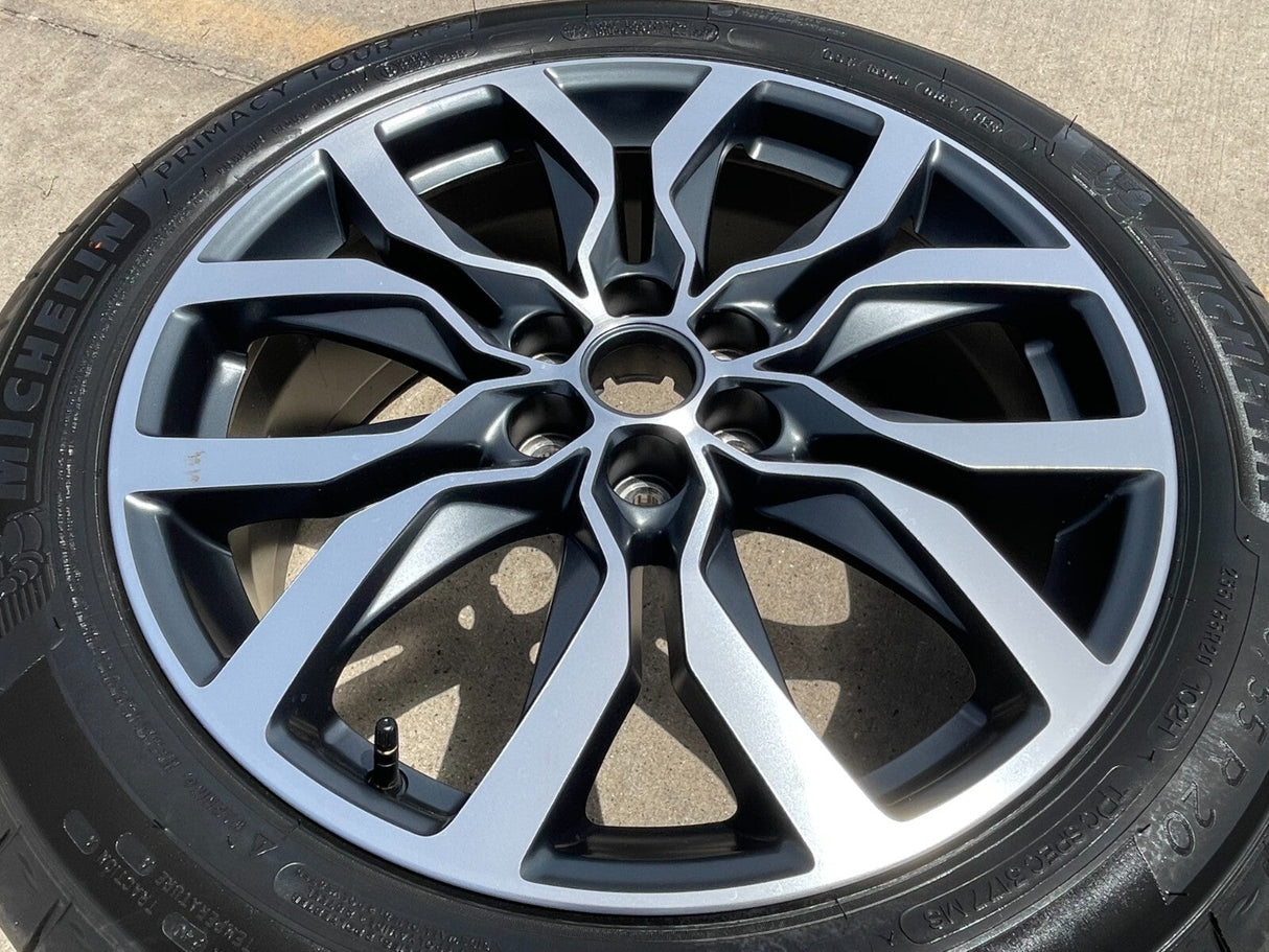 (1) 20" Cadillac XT6 XT5 SRX OEM wheel rim Blazer Acadia 4870 NEW Texas Truck Tire