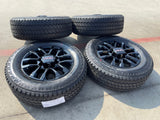20" Chevy Silverado Trail Boss GMC AT4 2500 OEM 94030 wheels rims NEW A/T Texas Truck Tire