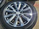 22" Chevy Tahoe Silverado Suburban OEM wheels rims 2025 2026 NEW MICHELIN Texas Truck Tire