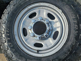 17" Ford F-250 F-350 OEM 3828 wheels rims tires 2022 2023 2024 2025 TOYO A/T3 Texas Truck Tire