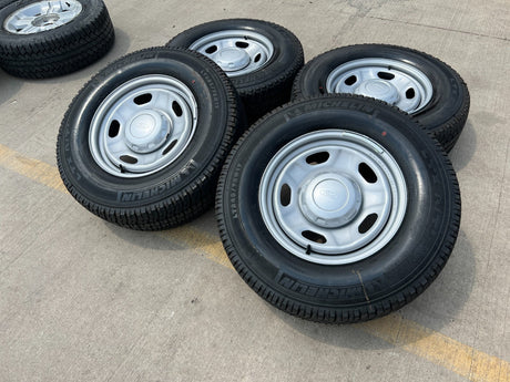 17" Ford F-250 F-350 OEM 3828 wheels rims tires MICHELIN 2023 2024 2025 2026 NEW Texas Truck Tire