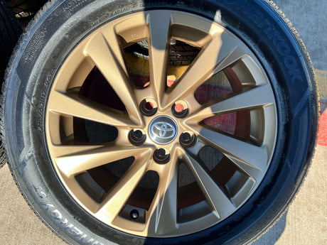 17" Toyota Camry Avalon OEM wheels rims 69137 96992 CHR TRD HANKOOK NEW Texas Truck Tire
